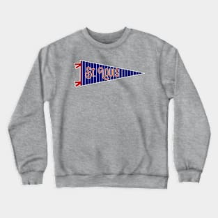 St. Louis Pinstripe Pennant Crewneck Sweatshirt